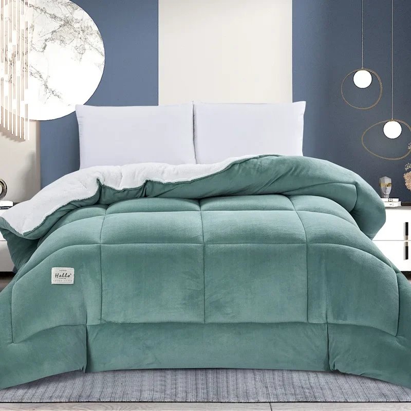 Warme, dicke Winter-Daunendecke 200×230 cm, 4,5 kg – 1+1 GRATIS - Afbeelding 3