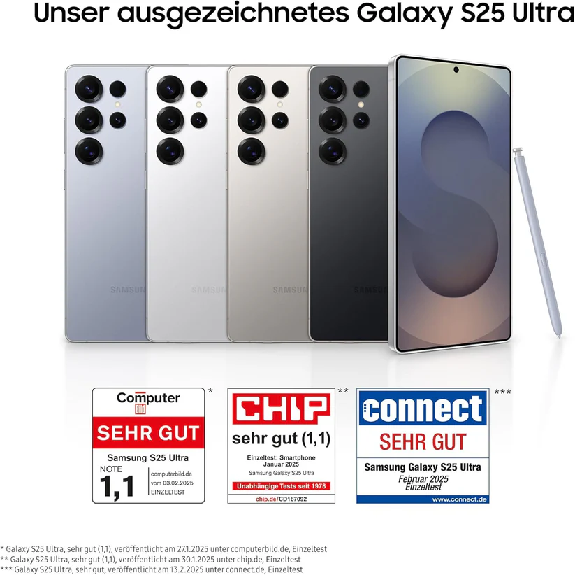 Samsung Galaxy S25 Ultra AI – Gereviseerd – 256 GB + GRATIS: Galaxy Watch Ultra - Afbeelding 9