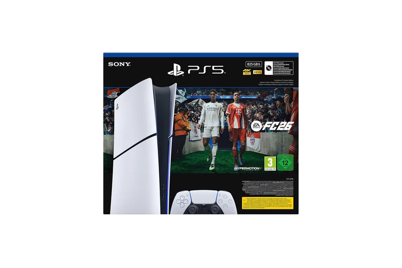 PlayStation®5 – Gereviseerd – Digital Edition 825 GB – EA SPORTS FC™ 26-bundel - Afbeelding 2